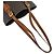 Céline CELINE Vintage Macadam Blazon Pattern Triomphe Logo Leder Tote Bag Braun - Ansicht 4
