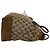 Borsa a mano Gucci in tela GG e pelle Marrone - vista 6
