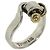 Tiffany & Co. Vintage Hook and Eye Ring Silber Golden