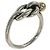 Anel Tiffany & Co. Vintage Love Knot Prata Dourado