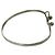 Tiffany & Co Bracciale Tiffany Vintage Hook & Eye Double Heart Argento D'oro - vista 6