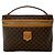 Céline CELINE Vintage Macadam Blazon Pattern Handtasche Braun