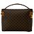 Céline CELINE Vintage Macadam Blazon Pattern Handtasche Braun - Ansicht 3