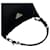 Borsa Prada con logo Triangle Nero - vista 4