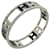 Bracciale Hermès Rond H Logo Nero Argento