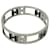 Bracciale Hermès Rond H Logo Nero Argento - vista 4