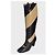 Gucci Multicolor Striped Leather Wedge Boots Sz.38 Pre-owned - view 3