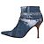 Botines Dolce & Gabbana de denim con estampado animal Sz. 38.5 De segunda mano
