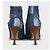 Botines Dolce & Gabbana de denim con estampado animal Sz. 38.5 De segunda mano - vista 4