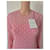 Givenchy langes rosa Strickkleid mit Monogramm Pink - Ansicht 3