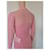 Givenchy langes rosa Strickkleid mit Monogramm Pink - Ansicht 5