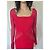 Herve Leger Abito aderente Hervé Léger rosso con inserti in rete - vista 5