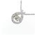 Autre Marque Collana di diamanti Pt900 Pt850 Argento - vista 3