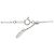 Autre Marque Collana di diamanti Pt900 Pt850 Argento - vista 5