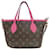 Borsa Louis Vuitton Neverfull Inside Out Monogram Marrone Gold hardware - vista 2