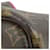 Borsa Louis Vuitton Neverfull Inside Out Monogram Marrone Gold hardware - vista 3