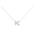 Autre Marque Collana Au750 Initial K Diamond Argento