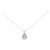 Autre Marque Collana di Diamanti Au750 Argento