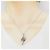 Autre Marque Collana in oro bianco e oro nero Au750 con diamanti Argento - vista 6