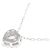 Autre Marque Collana in Morganite e Diamanti Au750 Argento - vista 4