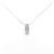 Autre Marque Collana di diamanti Au750 Argento