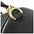 Borsa a tracolla Louis Vuitton Bubblegram Papillon BB in pelle di vitello Nero Gold hardware - vista 5