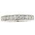 Autre Marque Kumikyoku Platin-Diamantring Silber - Ansicht 2