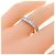 Autre Marque Kumikyoku Platin-Diamantring Silber - Ansicht 5
