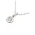 Autre Marque Collana in K14WG e diamanti Argento - vista 3
