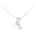 Autre Marque Collana di Diamanti Au750 Argento