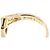 Autre Marque Pola Au750 Saphir Diamant Ring Golden - Ansicht 4