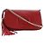 Borsa a tracolla in pelle Gucci Soho Interlocking G Rosso