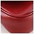 Borsa a tracolla in pelle Gucci Soho Interlocking G Rosso - vista 4