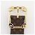 Cintura Louis Vuitton Sangle Martier Monogram Marrone - vista 15