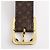 Cintura Louis Vuitton Sangle Martier Monogram Marrone - vista 16
