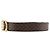 Cintura Louis Vuitton Sangle Martier Monogram Marrone - vista 2