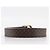 Cintura Louis Vuitton Sangle Martier Monogram Marrone - vista 3