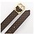 Cintura Louis Vuitton Sangle Martier Monogram Marrone - vista 4