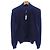 Autre Marque Cardigã de cashmere e couro SEASE Azul