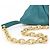 Bottega Veneta 651445 VCP41 Borsa a tracolla in vitello Blu - vista 6