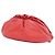 Bottega Veneta 651445 VCP41 Bolso de hombro de piel de becerro Roja - vista 3