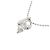 Autre Marque Collana di diamanti Pt900/Pt850 Argento - vista 3