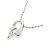 Autre Marque Collana di diamanti Pt900/Pt850 Argento - vista 4