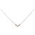 Autre Marque Collana Vendome K10 Pink Gold Diamond Rosa