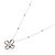 Autre Marque Collana Au750 Fiore e Diamanti Argento - vista 2