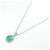 Autre Marque Collana in Pt900 Pt850 con Smeraldo e Diamanti Verde - vista 2