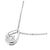Autre Marque Collana in oro bianco K10 e diamanti Argento - vista 4