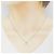 Autre Marque Collana in oro bianco K10 e diamanti Argento - vista 6