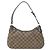 Borsa a tracolla Louis Vuitton Thames Damier Marrone - vista 2