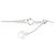 Collana Tasaki Au750 Diamanti Argento - vista 5